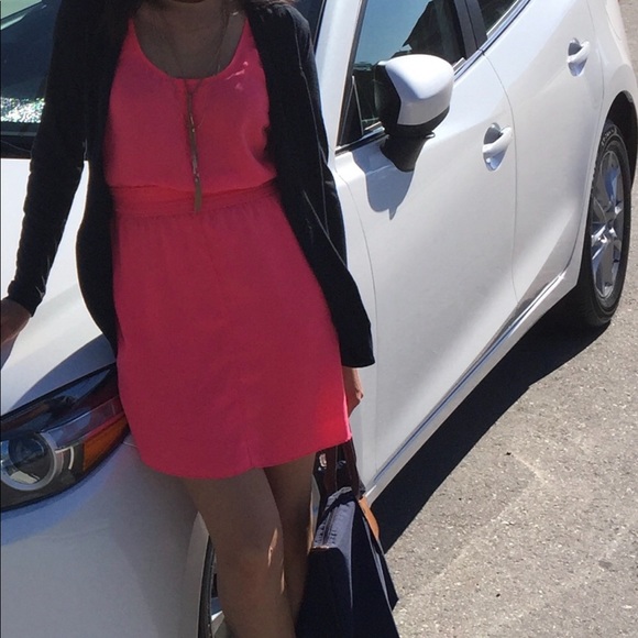 Aritzia dress by Wilfred in Beautiful Pink Coral - Picture 2 of 2